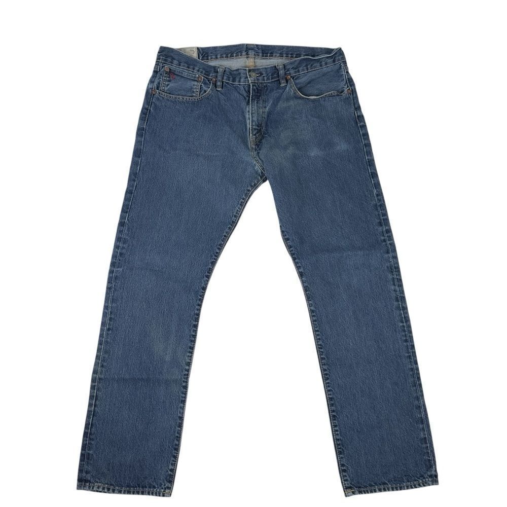 Polo Ralph Lauren Straight Leg Denim Jeans Tag 36x30 Blue